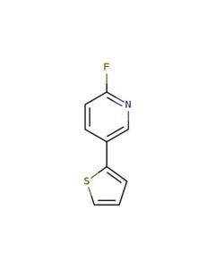 Astatech 2-FLUORO-5-(THIOPHEN-2-YL)PYRIDINE; 5G; Purity 95%; MDL-MFCD09263502
